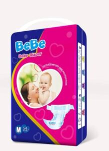 BeBe Baby Diaper M 54s
