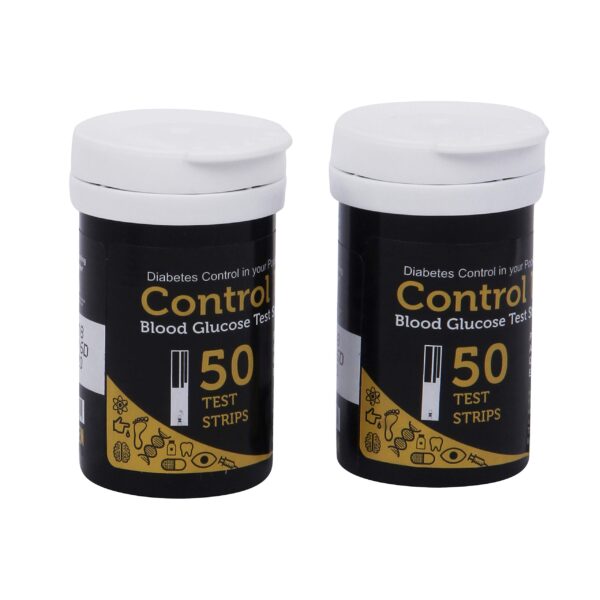 Control D Blood Glucose Test Strip 100s
