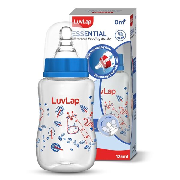 LuvLap Jungle Feeding Bottle 125ml