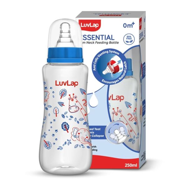 LuvLap Jungle Feeding Bottle 250ml