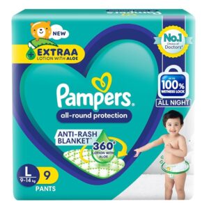 Pampers Pants L 9s